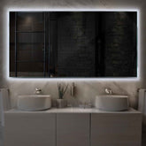 Specchio LED Rettangolare | Controllo tramite interruttore a muro | Luce bianca fredda - Reyze Serie Ambient Modello 1